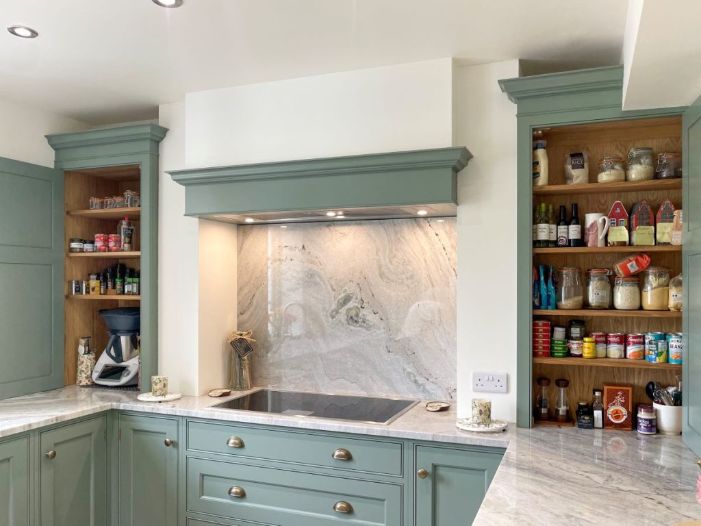 Bespoke kitchen in listed property