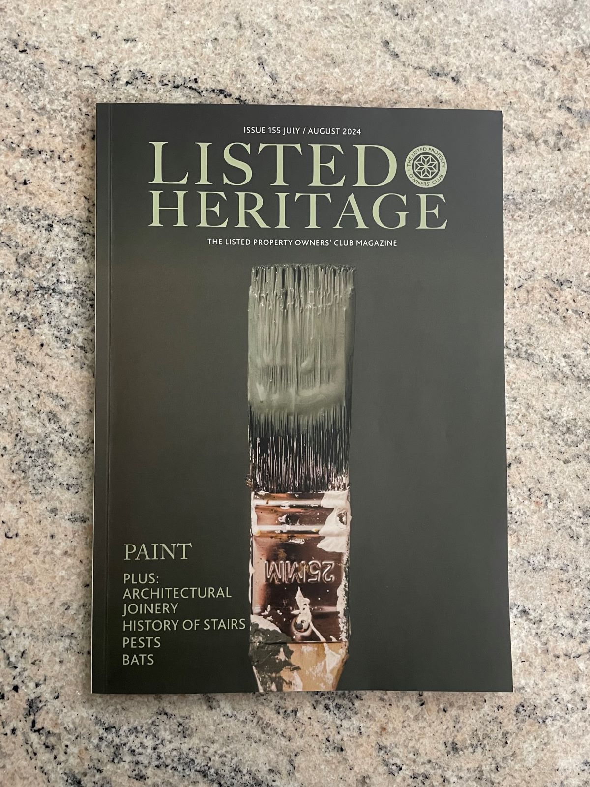 Salcey Cabinet Makers feature in the Listed Heritage magazine